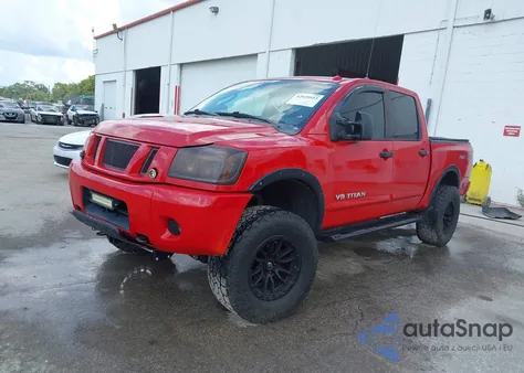 2011 Nissan Titan Pro-4X из США, поврежденный, VIN 1N6BA0EC9BN315665